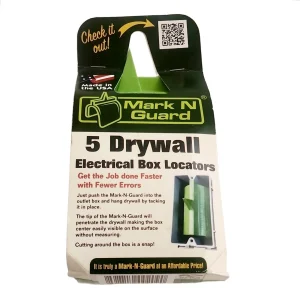Buddy Tools Mark N Guar Drywall Outlet Marker Electrical Box Locating 5-PC NEW!
